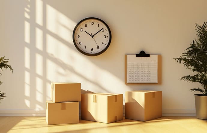 Four Weeks Out- Packing and Inventory - acorn movers - dubai