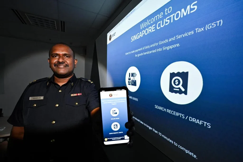 Singapore Customs and GST Relief - acorn movers - dubai